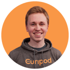  Eirik Hernes Berre, COO & Co-Founder of Curipod headshot