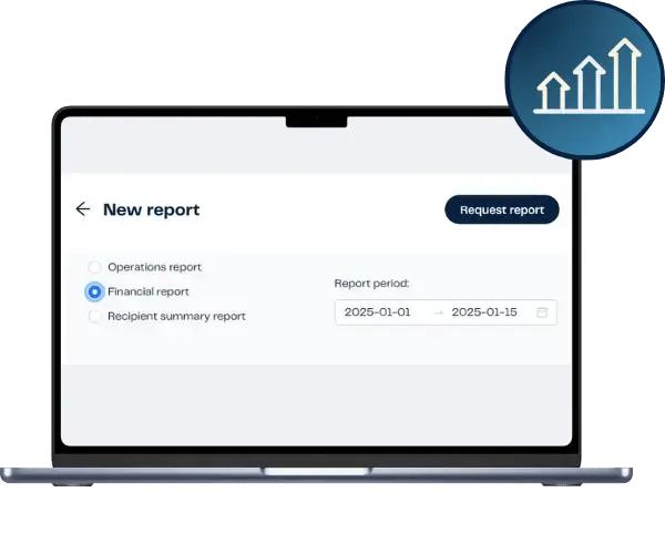 Tracking and reporting on digital gift card  API program.