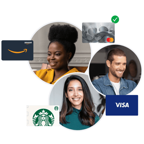 graphic - 3 recipients with multiple gift card brands